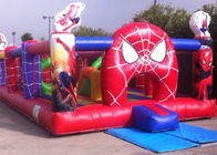商業屋外の子供のスパイダーマンの跳躍の楽しみのための膨脹可能な遊園地