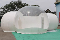 泡テントの家の屋外の透明で膨脹可能な泡テントのホテルの浴室の賃貸料
