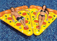 膨脹可能なピザ巨大なプールの浮遊物のマットレス水党水泳浜のベッドはマット日光浴をする