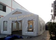 屋外のでき事のための白い防水膨脹可能なテント0.4mmポリ塩化ビニールの防水シート