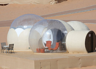泡家の屋外のGlampingのキャンプのドームの透明で膨脹可能な泡テント