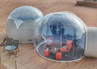 泡家の屋外のGlampingのキャンプのドームの透明で膨脹可能な泡テント