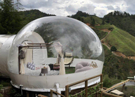 透明なポリ塩化ビニールの屋外のキャンプの膨脹可能な泡テントの家のホテルの部屋