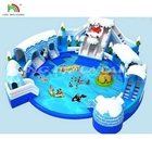 子供の遊び デザイン 膨らませられる 大きなプール ウォーターパーク 膨らませられる 水上公園 プールとスライド
