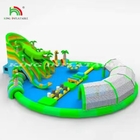 商用水遊び設備 移動型 充気型 地下水遊び場 プールスライド