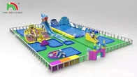 海スポーツゲーム 充気式 水上公園 浮遊水上公園 水上テーマパーク 設備