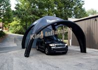 車の駐車のための耐久の魅力的で小さく黒く膨脹可能なでき事のテント