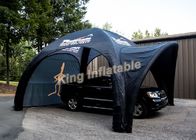 車の駐車のための耐久の魅力的で小さく黒く膨脹可能なでき事のテント
