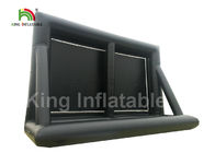 セリウムの注文の黒ポリ塩化ビニール10m膨脹可能なプロジェクター スクリーン、膨脹可能な屋外の映画スクリーン