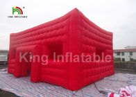 二重層の赤の広場の友好的なポリ塩化ビニール物質的なEcoが付いている膨脹可能なでき事のテント