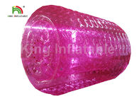 2.4mの直径の大人のピンク娯楽のための膨脹可能な水Zorbのローラー ポリ塩化ビニール水おもちゃ