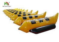 商業用等級の黄色3はTowable膨脹可能なフライ フィッシングのボート/バナナ ボートをつけます