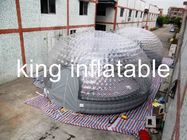 透明で膨脹可能な空気テント 5m の直径のセリウムの承認 1.0 Mm のポリ塩化ビニールの