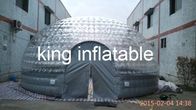 透明で膨脹可能な空気テント 5m の直径のセリウムの承認 1.0 Mm のポリ塩化ビニールの