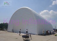 プラトン ポリ塩化ビニールの上塗を施してある防水シートの倉庫のためのセリウムの送風機が付いている膨脹可能なでき事のテント