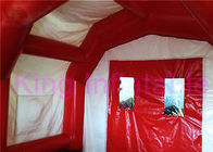 赤く/白い習慣ポリ塩化ビニールの屋外/屋内でき事のための膨脹可能なテントのセリウムの送風機