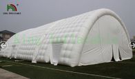 24m * 10m白く膨脹可能な結婚披露宴のテント/屋外のでき事のテント