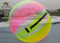 水球、水歩く球の直径 0.8mm ポリ塩化ビニールの多彩で膨脹可能な歩行の 2 つの m