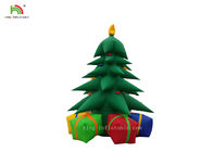 5つのmの屋外高く膨脹可能なメリー クリスマスの木の言及することはポータブルを飾ります