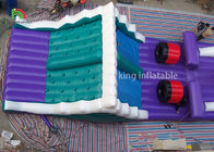 反紫外線ポリ塩化ビニールの防水シートの多彩で膨脹可能な乾燥したスライドの二重車線の海賊船のスライド