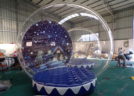 屋外広告3mの膨脹可能な雪の地球の気球