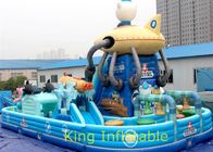 スライドが付いている10m Inflataleの跳躍の城によるポリ塩化ビニールの防水シート20m