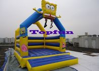 子供のための SpongeBob Squarepants の膨脹可能なトランポリンはパーティを楽しみましたり/跳躍の城