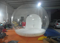 4M の直径の膨脹可能で明確な泡テント、膨脹可能で透明なポリ塩化ビニールのドームのテント