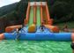 0.55mm Plato Inflatable Water Slide With Swimming Pool