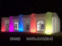 党のための白く膨脹可能な結婚のテント