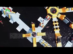 膨脹可能な水公園装置