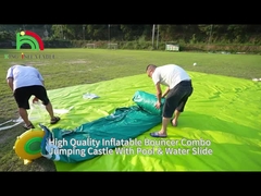 キング06 バンサー ウォータースライドの城