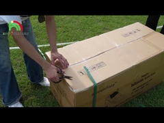 膨らませられる水スライドキング26