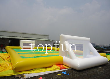 縫われる耐火性の膨脹可能なフットボール競技場 14m x 8m をステッチします