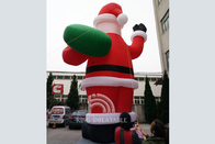 巨人33 Ft/10M膨脹可能なサンタの屋外の膨脹可能なクリスマスの装飾の爆発サンタクロース