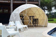 屋外のGlamping Ecoのホテルの透明な防水ドームの家の砂漠の測地線のテント