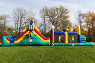 Giant Inflatable Obstacle Courses Customized Bouner Obstacle Course Races For Rental