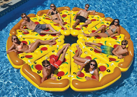 膨脹可能なピザ巨大なプールの浮遊物のマットレス水党水泳浜のベッドはマット日光浴をする