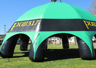 膨脹可能なでき事のテントの緑の黒い商業陰の爆発のおおいのくものテント