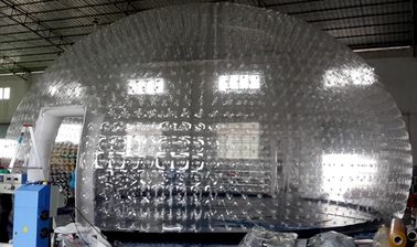 営利事業のための透明で明確で膨脹可能な泡イグルーのテント