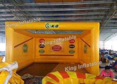 大人のために気密黄色い屋外か屋内膨脹可能な南瓜のスポーツのゲーム