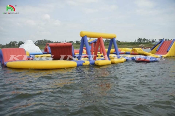 海 巨大 膨らませられる 浮遊水上公園 遊具 浮遊島 設備
