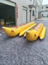 ジェット機の寸劇のための浮遊おもちゃの膨脹可能な漁船5人のバナナ ボート
