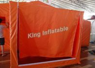 でき事または倉庫のためのオレンジ習慣ポリ塩化ビニール8*6 Mの巨大で膨脹可能なテント