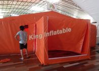 でき事または倉庫のためのオレンジ習慣ポリ塩化ビニール8*6 Mの巨大で膨脹可能なテント