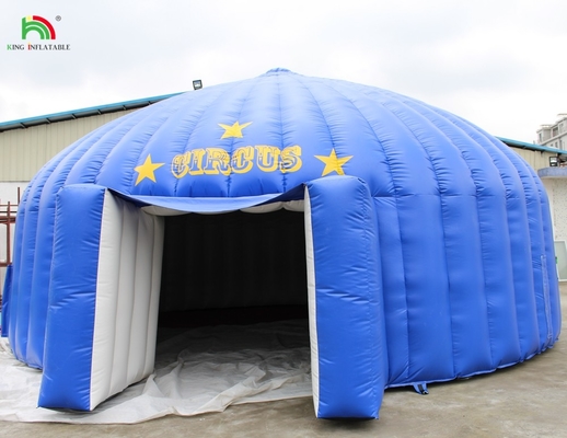 充電可能なサーカステント 商業パフォーマンス ショー イベント テント 吹き飛ばすユートドーム テント