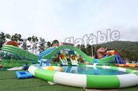 楽しみの大人および子供のための屋外の遊園地膨脹可能な水公園