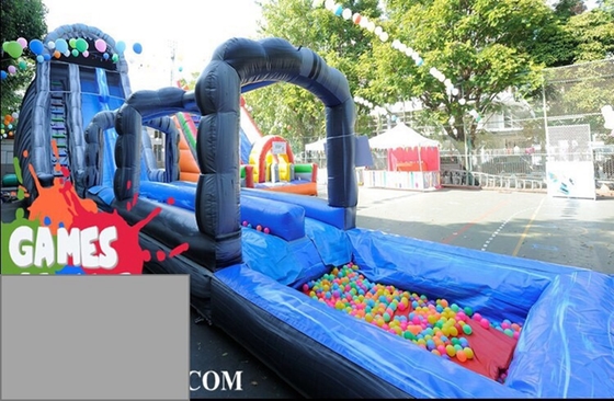 子供のウォーターパーク 屋外遊び場 水遊び場設備 水スライド 遊び場設備