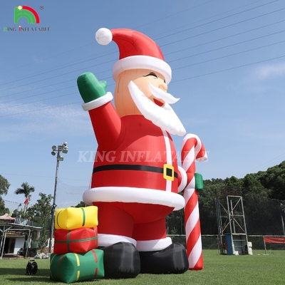20フィート 26フィート 33フィート クリスマス 屋外装飾 巨人 充気式サンタクロース 広告用