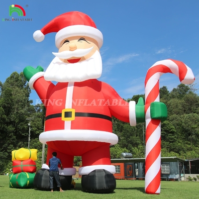 20フィート 26フィート 33フィート クリスマス 屋外装飾 巨人 充気式サンタクロース 広告用